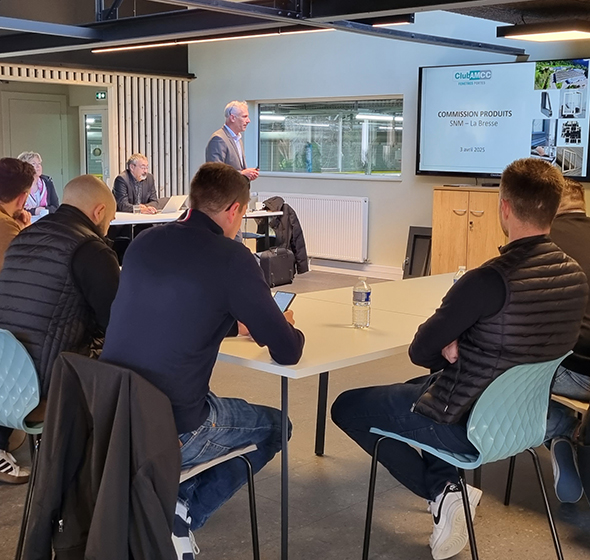 Commission produit club AMCC à l'usine aluminium SNM