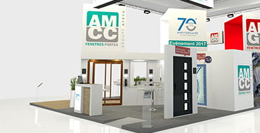 Personnalisation, dimensions, performances... : sur Batimat, AMCC repousse toutes les limites et dévoile la menuiseries de demain