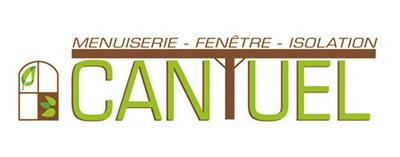 logo de la menuiserie Cantuel Laurent portes et fenêtres à le Feuillade en Vézie