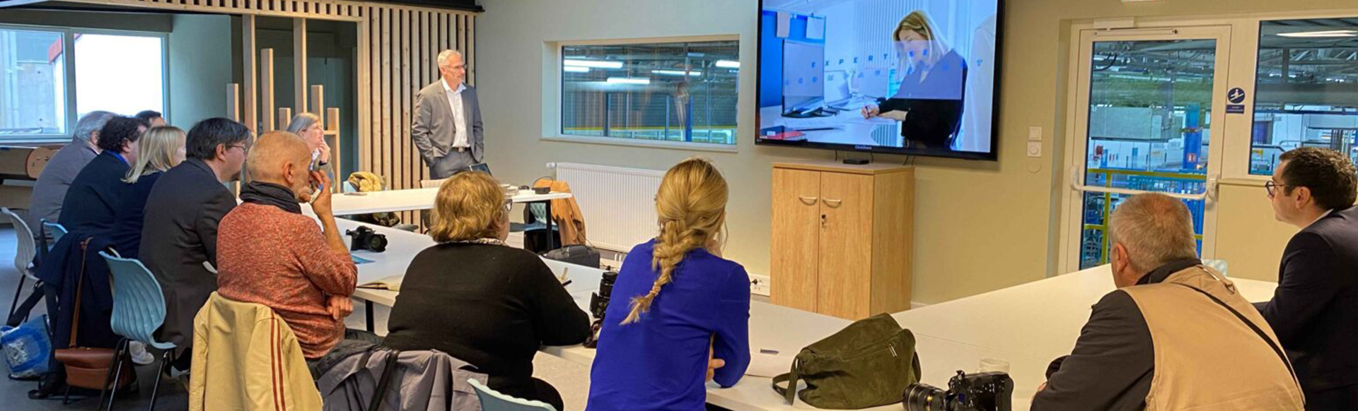 Visite presse à l'usine aluminium SNM